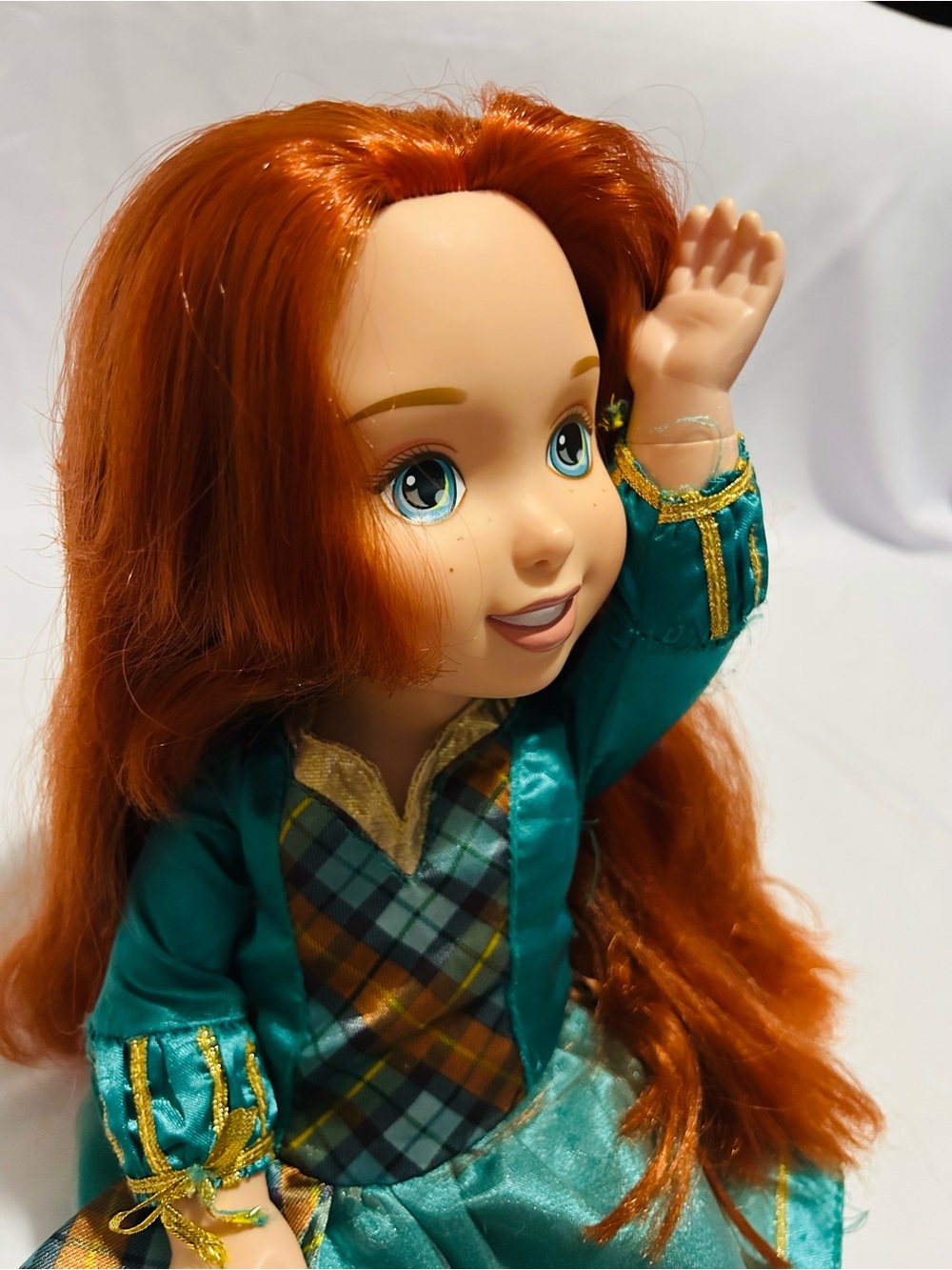 Walt Disney Brave Princess Merida Plastic Jointed Doll 13" Jakks Pacific